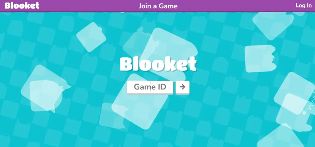 Enter Blooket game ID