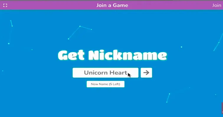 choose the unique nickname