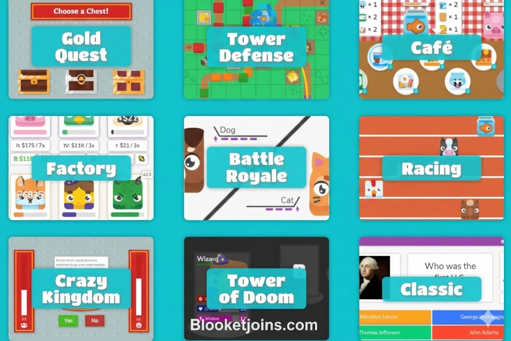 gaming modes of blooket