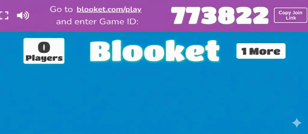 use the live link to join blooket. com