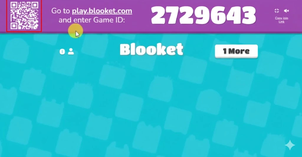 use the qr code if you can't join with game id